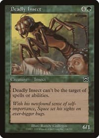 Deadly Insect - Mercadian Masques - Magic: The Gathering card