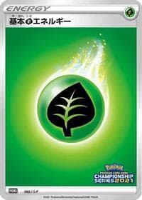 Basic Grass Energy - 060/S-P - S-P: Sword & Shield Promos - Pokemon Japan card