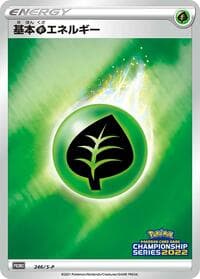 Basic Grass Energy - 246/S-P - S-P: Sword & Shield Promos - Pokemon Japan card