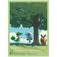 Pokemon TCG: Pokemon Center Exclusive Card Sleeves - Snivy & Pokabu & Oshawott (64-Pack) - Pokemon International Card Sleeves - Card Sleeves card