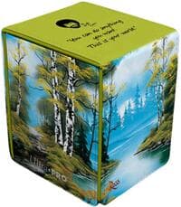Bob Ross Alcove Flip Deck Box - Lakeside Path - Ultra Pro Deck Boxes - Deck Boxes card
