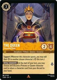 The Queen - Conceited Ruler - Fabled - Disney Lorcana card
