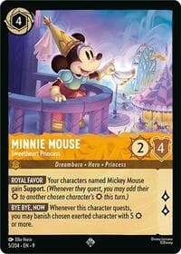 Minnie Mouse - Sweetheart Princess - Fabled - Disney Lorcana card