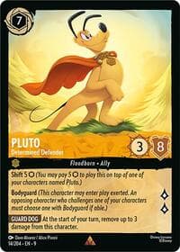 Pluto - Determined Defender - Fabled - Disney Lorcana card