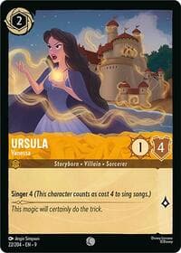 Ursula - Vanessa - Fabled - Disney Lorcana card