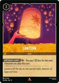 Lantern - Fabled - Disney Lorcana card