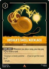 Ursula's Shell Necklace - Fabled - Disney Lorcana card