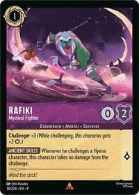Rafiki - Mystical Fighter - Fabled - Disney Lorcana card