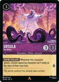 Ursula - Sea Witch - Fabled - Disney Lorcana card