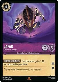 Jafar - Keeper of Secrets - Fabled - Disney Lorcana card