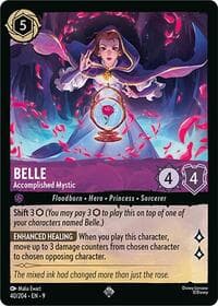 Belle - Accomplished Mystic - Fabled - Disney Lorcana card