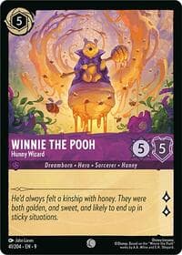 Winnie the Pooh - Hunny Wizard - Fabled - Disney Lorcana card