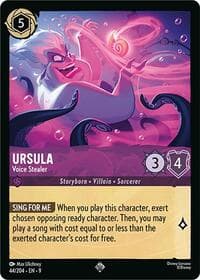 Ursula - Voice Stealer - Fabled - Disney Lorcana card