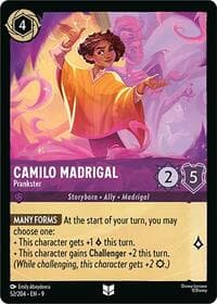 Camilo Madrigal - Prankster - Fabled - Disney Lorcana card
