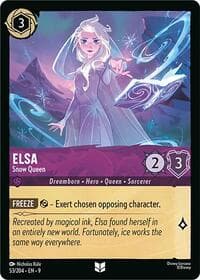 Elsa - Snow Queen - Fabled - Disney Lorcana card