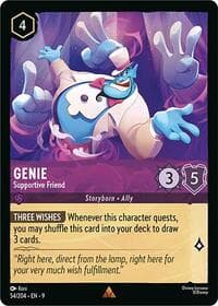 Genie - Supportive Friend - Fabled - Disney Lorcana card