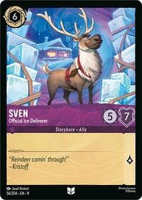 Sven - Official Ice Deliverer - Fabled - Disney Lorcana card