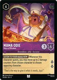 Mama Odie - Voice of Wisdom - Fabled - Disney Lorcana card