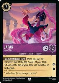 Jafar - Lamp Thief - Fabled - Disney Lorcana card