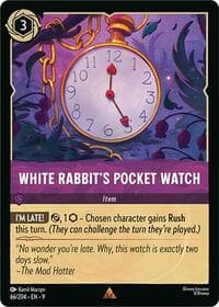 White Rabbit's Pocket Watch - Fabled - Disney Lorcana card