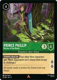 Prince Phillip - Warden of the Woods - Fabled - Disney Lorcana card