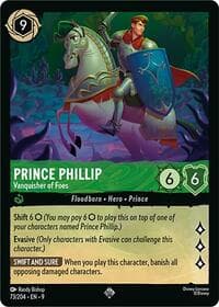 Prince Phillip - Vanquisher of Foes - Fabled - Disney Lorcana card