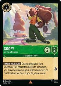 Goofy - Set for Adventure - Fabled - Disney Lorcana card