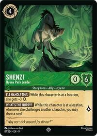 Shenzi - Hyena Pack Leader - Fabled - Disney Lorcana card