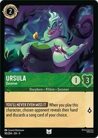 Ursula - Deceiver - Fabled - Disney Lorcana card
