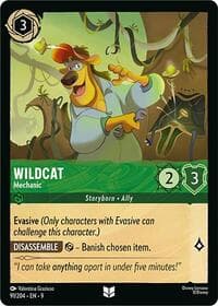 Wildcat - Mechanic - Fabled - Disney Lorcana card