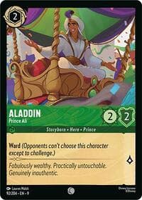 Aladdin - Prince Ali - Fabled - Disney Lorcana card