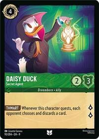 Daisy Duck - Secret Agent - Fabled - Disney Lorcana card