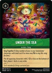 Under the Sea - Fabled - Disney Lorcana card