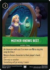 Mother Knows Best - Fabled - Disney Lorcana card