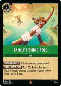 Family Fishing Pole - Fabled - Disney Lorcana card