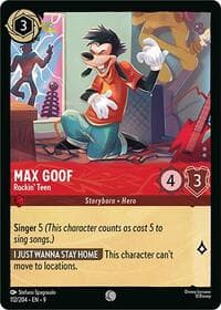 Max Goof - Rockin' Teen - Fabled - Disney Lorcana card