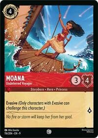 Moana - Undeterred Voyager - Fabled - Disney Lorcana card