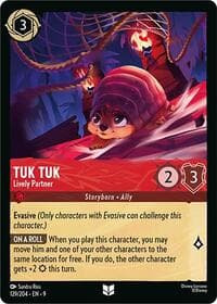 Tuk Tuk - Lively Partner - Fabled - Disney Lorcana card