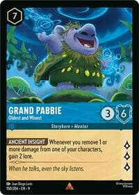 Grand Pabbie - Oldest and Wisest - Fabled - Disney Lorcana card