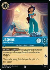 Jasmine - Heir of Agrabah - Fabled - Disney Lorcana card