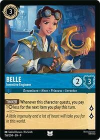 Belle - Inventive Engineer - Fabled - Disney Lorcana card