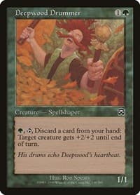 Deepwood Drummer - Mercadian Masques - Magic: The Gathering card