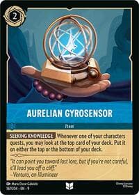 Aurelian Gyrosensor - Fabled - Disney Lorcana card