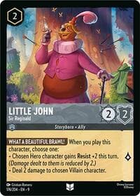Little John - Sir Reginald - Fabled - Disney Lorcana card