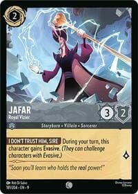 Jafar - Royal Vizier - Fabled - Disney Lorcana card