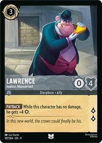 Lawrence - Jealous Manservant - Fabled - Disney Lorcana card