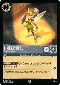 Tinker Bell - Tiny Tactician - Fabled - Disney Lorcana card