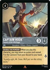 Captain Hook - Captain of the Jolly Roger - Fabled - Disney Lorcana card