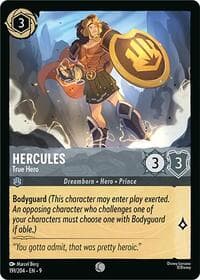 Hercules - True Hero - Fabled - Disney Lorcana card