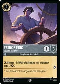 Prince Eric - Dashing and Brave - Fabled - Disney Lorcana card